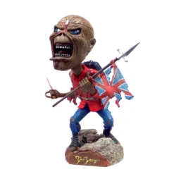 SOLD OUT! Iron Maiden Collectible: 2011 NECA Eddie Trooper Head Knocker Bobble Head Figure 12 SOLD OUT! Iron Maiden Collectible: 2011 NECA Eddie Trooper Head Knocker Bobble Head Figure