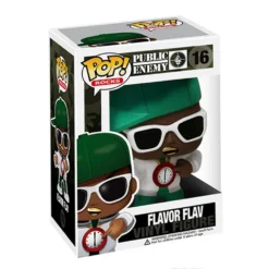 SOLD OUT -Public Enemy Collectible: Funko 2011 Flavor Flav Pop! Rocks Vinyl Figure #16