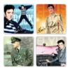 Elvis Presley Collectibles 2018 Vandor Ceramic Coaster Set Of 4