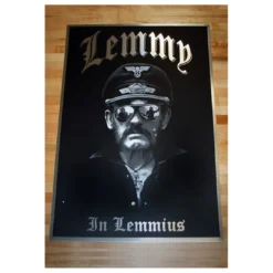 Motorhead Collectible Lemmy Kilmister In Lemmius Memorial ScreenPirnted 13x19 Poster #160/300 16 Motorhead Collectible Lemmy Kilmister In Lemmius Memorial ScreenPirnted 13x19 Poster #160/300