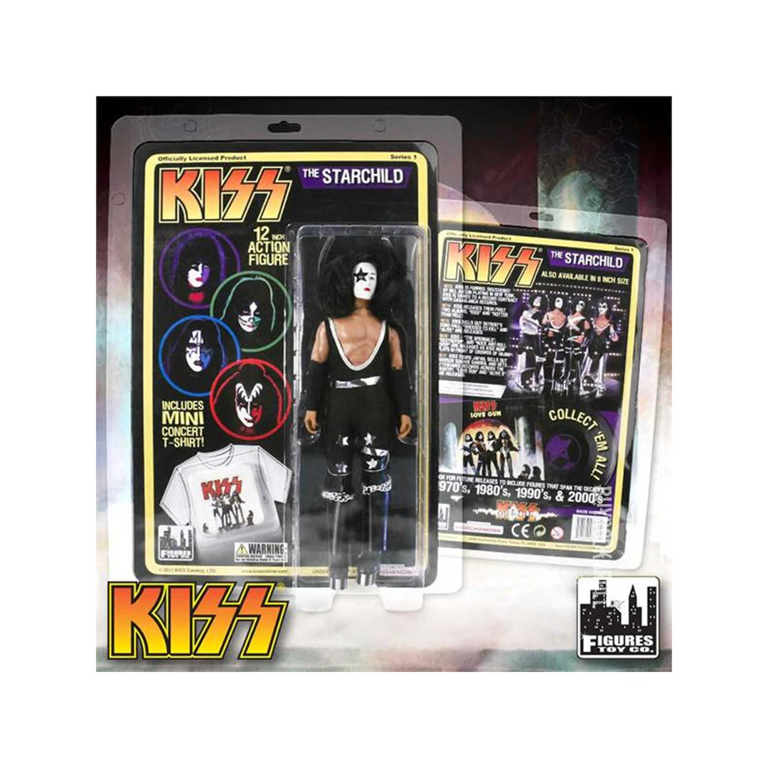 KISS 2011 Figures Toy Company Love Gun Series 1 Paul Stanley Starchild 12" Retro Mego Doll In Protective Display Case 5 KISS 2011 Figures Toy Company Love Gun Series 1 Paul Stanley Starchild 12" Retro Mego Doll In Protective Display Case
