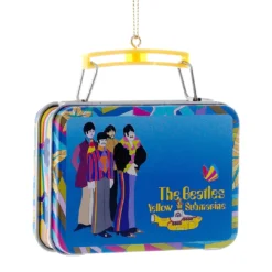 Beatles Collectibles: 2013 Kurt Adler Lunch Box Christmas Ornament Set Beatles, The