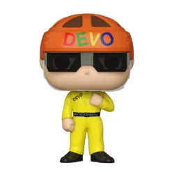 BuyRockNRoll Devo Collectible 2021 Handpicked Funko POP Rocks Satisfaction & Whip It Figures In Funko Foldable Protectors