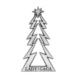 Bravado Lady Gaga Collectible 2010 Metal Christmas Tree 3