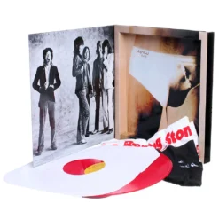 Rolling Stones Collectible 2009 Sticky Fingers Red Vinyl LP Album T-Shirt Box Set - Small Tee