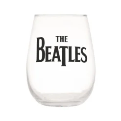 Beatles Collectibles Vandor 2018 Abbey Road 18 Oz Contour Glasses - Set Of 2