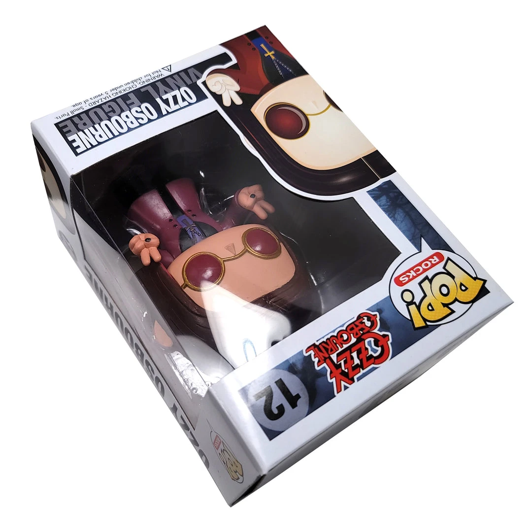 Black Sabbath Collectible 2011 Funko Ozzy Osbourne POP! Rocks Figure #12 In Stacks Display Case 13 Black Sabbath Collectible 2011 Funko Ozzy Osbourne POP! Rocks Figure #12 In Stacks Display Case