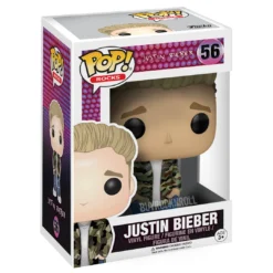 Justin Bieber Handpicked 2017 Funko POP! Rocks Figure #56 In A Protector Display Case