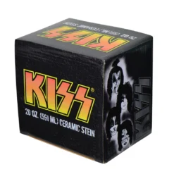SOLD OUT! KISS Collectible 2012 Vandor Band Member Faces 20 Oz Ceramic Stein