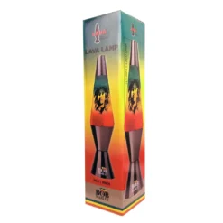 Bravado Bob Marley Collectible 2017 The Original Lava Rasta Colored Tint Lamp USA Voltage