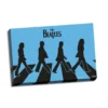 Steiner Sports Beatles Collectible Abbey Road LP Blue Silhouette Zebra Graphic Stretch Canvas 24x36 Beatles, The 1 Steiner Sports Beatles Collectible Abbey Road LP Blue Silhouette Zebra Graphic Stretch Canvas 24x36 Beatles, The