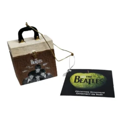 Beatles Memorabilia: 2012 Kurt Adler Retro Record Case Christmas Tree Ornament