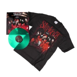 Rare Slipknot Collectible 2009 Road Runner Records Green Vinyl LP Debut Album T-Shirt Box Set - LG 17 Rare Slipknot Collectible 2009 Road Runner Records Green Vinyl LP Debut Album T-Shirt Box Set - LG