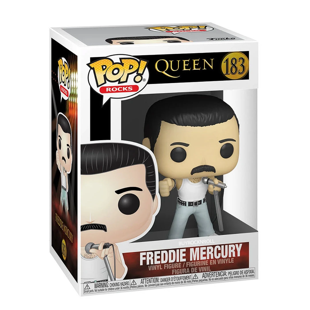 In Stock - Queen 2020 Funko Pop! Rocks Freddie Mercury King & Gaga Figure Set 6 In Stock - Queen 2020 Funko Pop! Rocks Freddie Mercury King & Gaga Figure Set