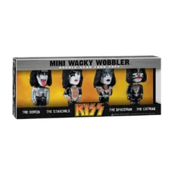 Mini Wacky Wobblers KISS Collectibles: 2012 Funko Mini Kisses Wacky Wobblers Bobble Head Figures