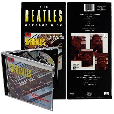 The Beatles 1987 USA Capitol Please Please Me Remastered CD Album & Longbox Beatles, The 3 The Beatles 1987 USA Capitol Please Please Me Remastered CD Album & Longbox Beatles, The