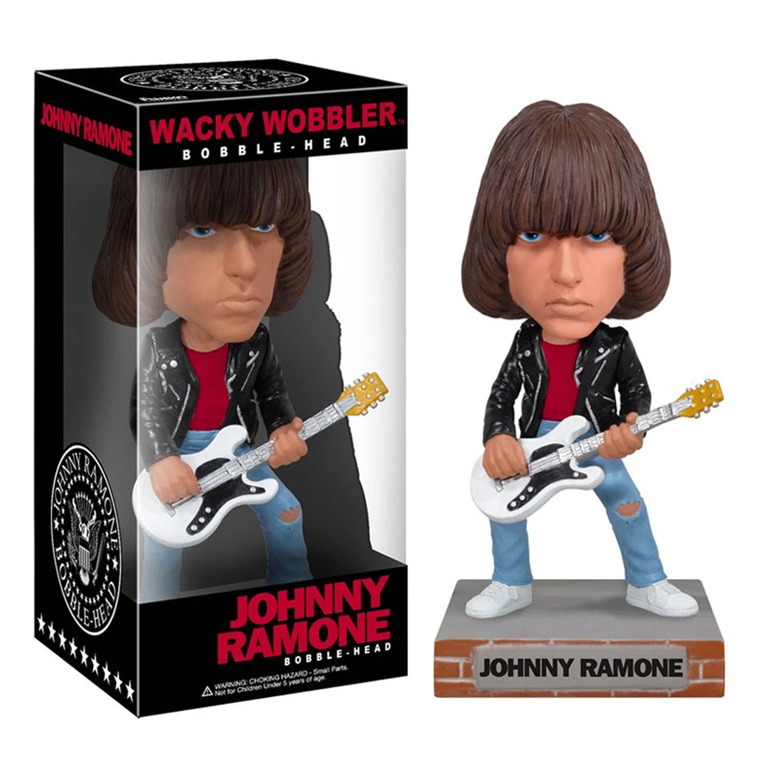 Ramones, The Ramones Collectibles: 2010 Funko Johnny & Dee Dee Wacky Wobbler Set - Bobbleheads 5 Ramones, The Ramones Collectibles: 2010 Funko Johnny & Dee Dee Wacky Wobbler Set - Bobbleheads