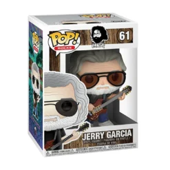 Grateful Dead Collectible 2017 Funko Pop! Rocks Jerry Garcia Figure In Protector Grateful Dead, The