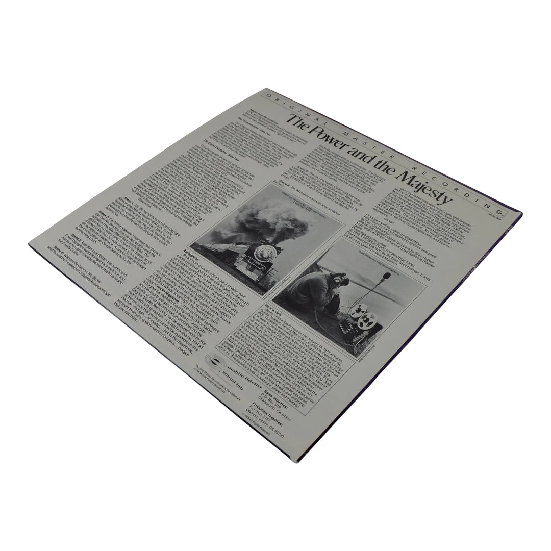 MFSL Collectors: 1978 Mobile Fidelity Brad Miller The Power And The Majesty LP #1-004 8 MFSL Collectors: 1978 Mobile Fidelity Brad Miller The Power And The Majesty LP #1-004