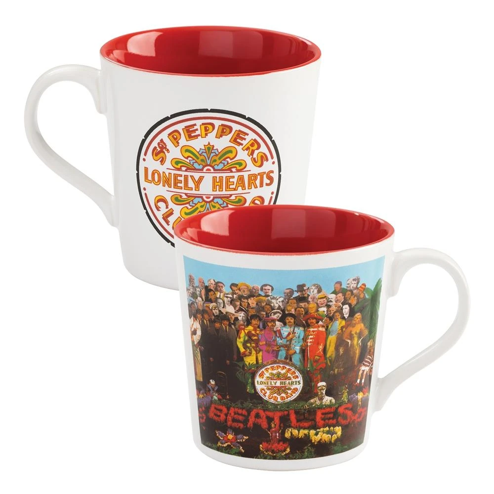 The Beatles 2018 Vandor The Sgt Pepper's Lonely Hearts Club Band Album 12 Oz Mug 3 The Beatles 2018 Vandor The Sgt Pepper's Lonely Hearts Club Band Album 12 Oz Mug