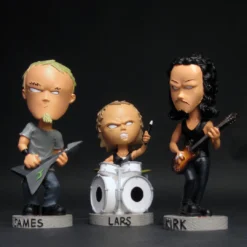 Metallica Rare Collectible 2003 NECA Kirk Hammett Head Knocker 18 Metallica Rare Collectible 2003 NECA Kirk Hammett Head Knocker