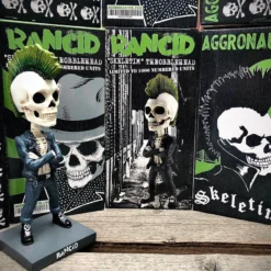 Rancid 2020 Aggronautix Skeletim Throbblehead V2 Limited Edition Of 1000