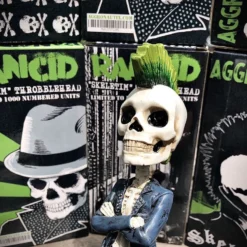 Rancid 2020 Aggronautix Skeletim Throbblehead V2 Limited Edition Of 1000