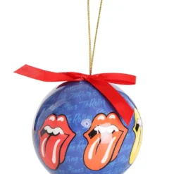 Rolling Stones Collectible: 2014 Bravado 3.25" Christmas Ornament In Gift Box Rolling Stones, The